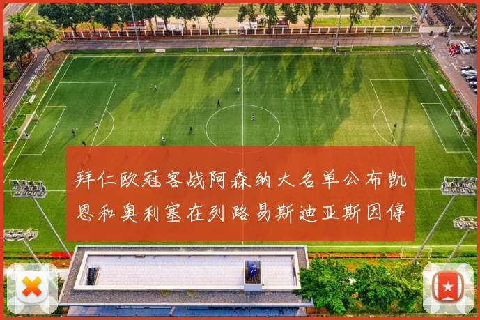 拜仁欧冠客战阿森纳大名单公布凯恩和奥利塞在列路易斯迪亚斯因停赛缺席